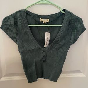 NWT PacSun Cropped Shirt